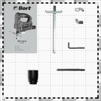 Электрический лобзик BORT BPS-750-Q
