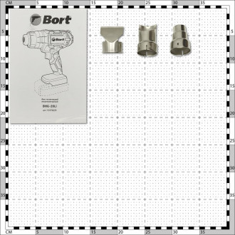 Технический аккумуляторный фен BORT BHG-20Li