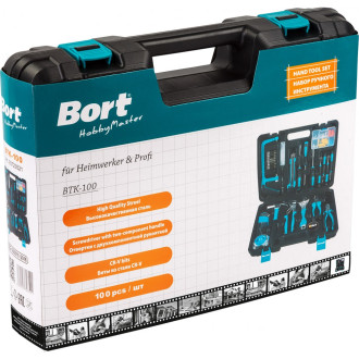 Набор ручного инструмента BORT BTK-100