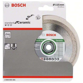 Алмазный диск по керамике Bosch 2.608.602.201