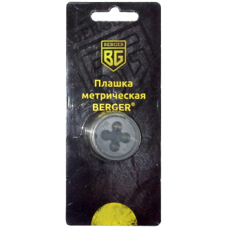 Метрическая плашка Berger BG BG1002