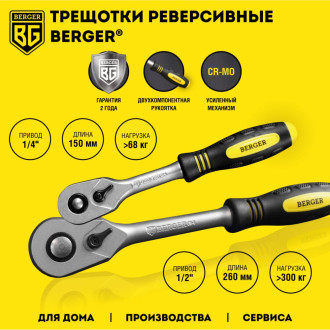 Универсальный набор инструментов Berger BG BG141-1214
