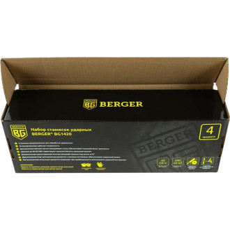 Набор ударных стамесок Berger BG BG1420