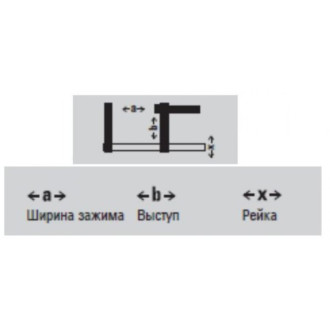 Струбцина BESSEY BE-TPN30B8BE