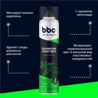 Полироль пластика BiBiCare 4018