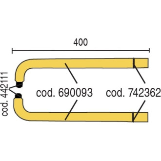 Пара консолей Blue Weld 803167