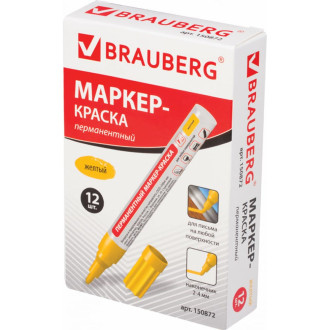 Лаковый маркер-краска BRAUBERG 150872