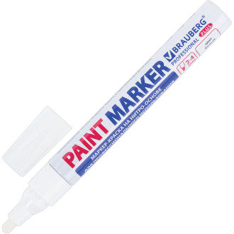 Лаковый маркер краска BRAUBERG paint marker professional plus