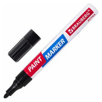 Лаковый маркер краска BRAUBERG EXTRA paint marker