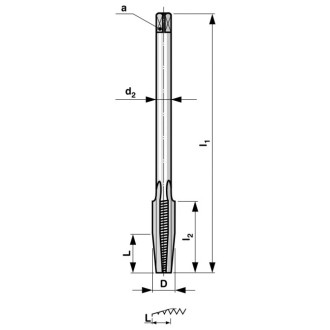 Гаечный метчик Bucovice Tools 119122