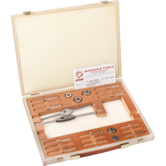 Набор метчиков и плашек Bucovice Tools 346000