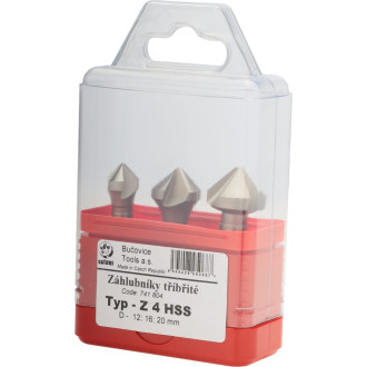 Набор зенкеров Bucovice Tools 741804