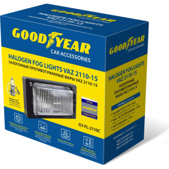 Галогенные противотуманные фары VAZ 2110-15 Goodyear GY-FL-2110C