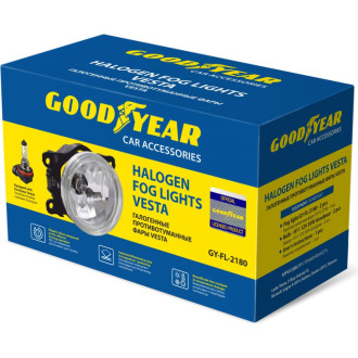 Галогенные противотуманные фары Vesta Goodyear GY-FL-2180