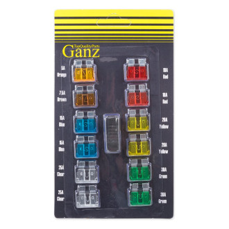 Флажковые предохранители ВАЗ 2101-09 Ganz GRP15001