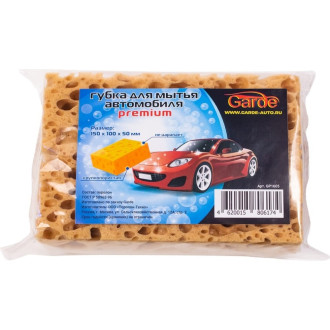 Губка для мытья автомобиля GARDE PREMIUM