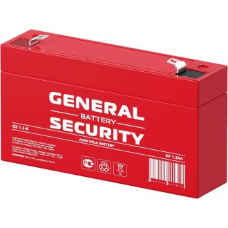 Аккумуляторная батарея General Security GS1.3-6