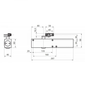 Доводчик GEZE TS4000 EN1-6