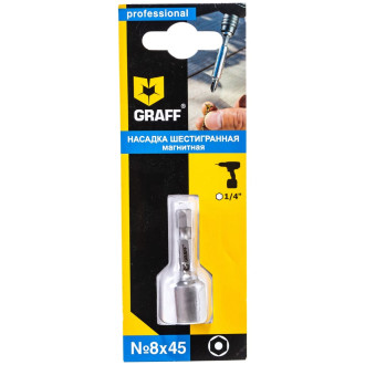 Бита для кровельных саморезов GRAFF GBN0845