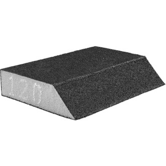 Скошенная наждачная губка GRAPHITE 55H923
