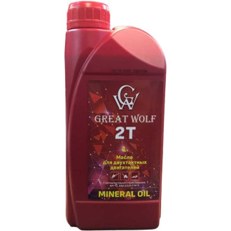 Масло для двухтактных двигателей Great Wolf 2t mineral oil (1л)