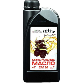 Минеральное масло для 4-х тактных двигателей GREEN REVOLUTION SAE 30