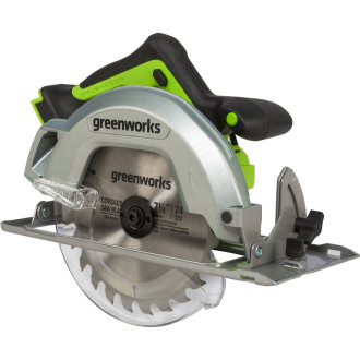 Аккумуляторная циркулярная пила GreenWorks GD24CS