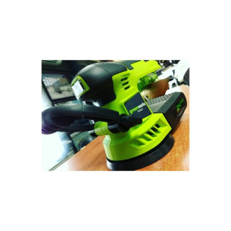 Аккумуляторная шлифовальная машина GreenWorks G24ROS