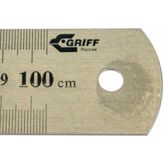 Металлическая линейка GRIFF D112020