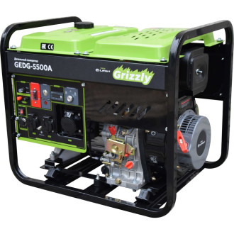 Дизельный генератор Grizzly GEDG-5500A