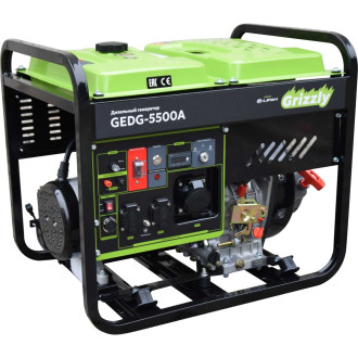 Дизельный генератор Grizzly GEDG-5500A