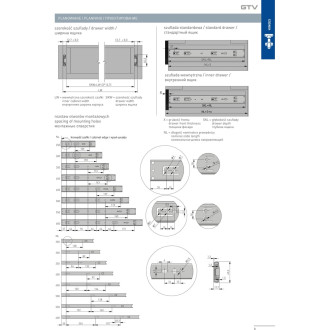 Шариковые направляющие GTV Versalite PLUS+