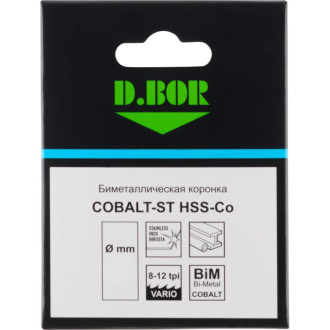 Биметаллическая коронка D.BOR COBALT-ST