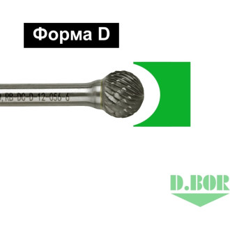 Бор-фреза D.BOR D-RB-DC-D-16-059-6