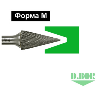 Бор-фреза D.BOR D-RB-DC-M-06-063-6