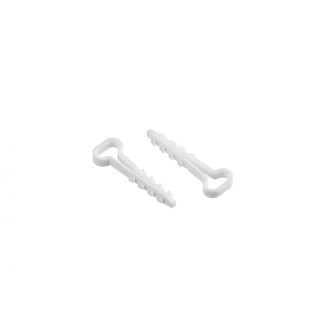 Дюбель-хомут для плоского кабеля DM PLAST 6-12 100 шт
