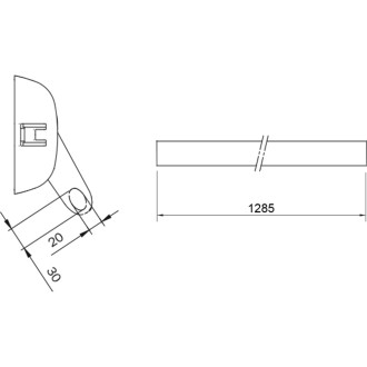 Балка для механизма Doorlock PD900FR-BAR