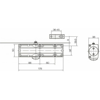 Доводчик Doorlock DL100