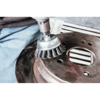 Чашечная плетеная щетка DeBever DB80163414