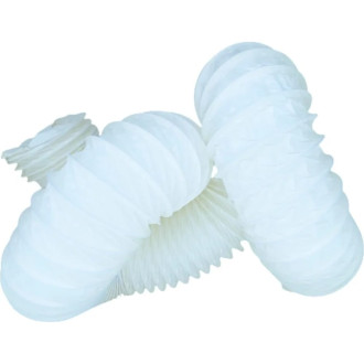 Гибкий полимерный воздуховод DEC International PVC White 152 мм, 10 м