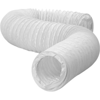 Гибкий полимерный воздуховод DEC International PVC White 152 мм, 10 м