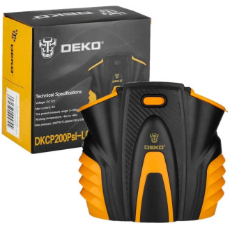Цифровой автомобильный компрессор DEKO DKCP 200 Psi