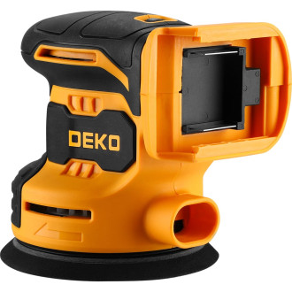 Эксцентриковая аккумуляторная шлифмашина DEKO DKCG-125