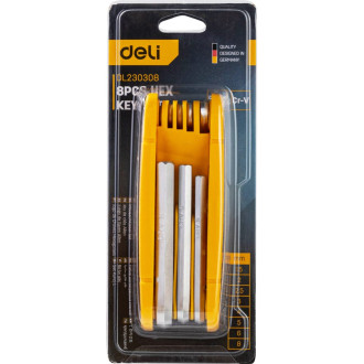 Набор шестигранных ключей DELI DL230308