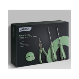 Набор ручного инструмента DELI HOME SERIES GREEN HT0004L