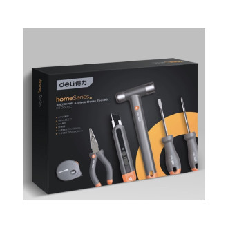 Набор ручного инструмента DELI HOME SERIES GRAY HT0006C