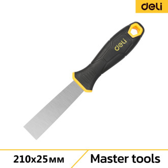 Шпатель DELI 210x25мм DL-HD1 нержавеющая сталь