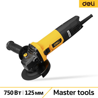 Угловая сетевая шлифмашина DELI DL-JM125-E2