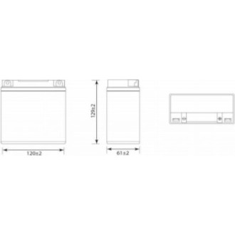 Аккумуляторная батарея DELTA CT 1205.1