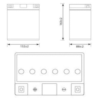 Аккумуляторная батарея DELTA CT 1214.1
